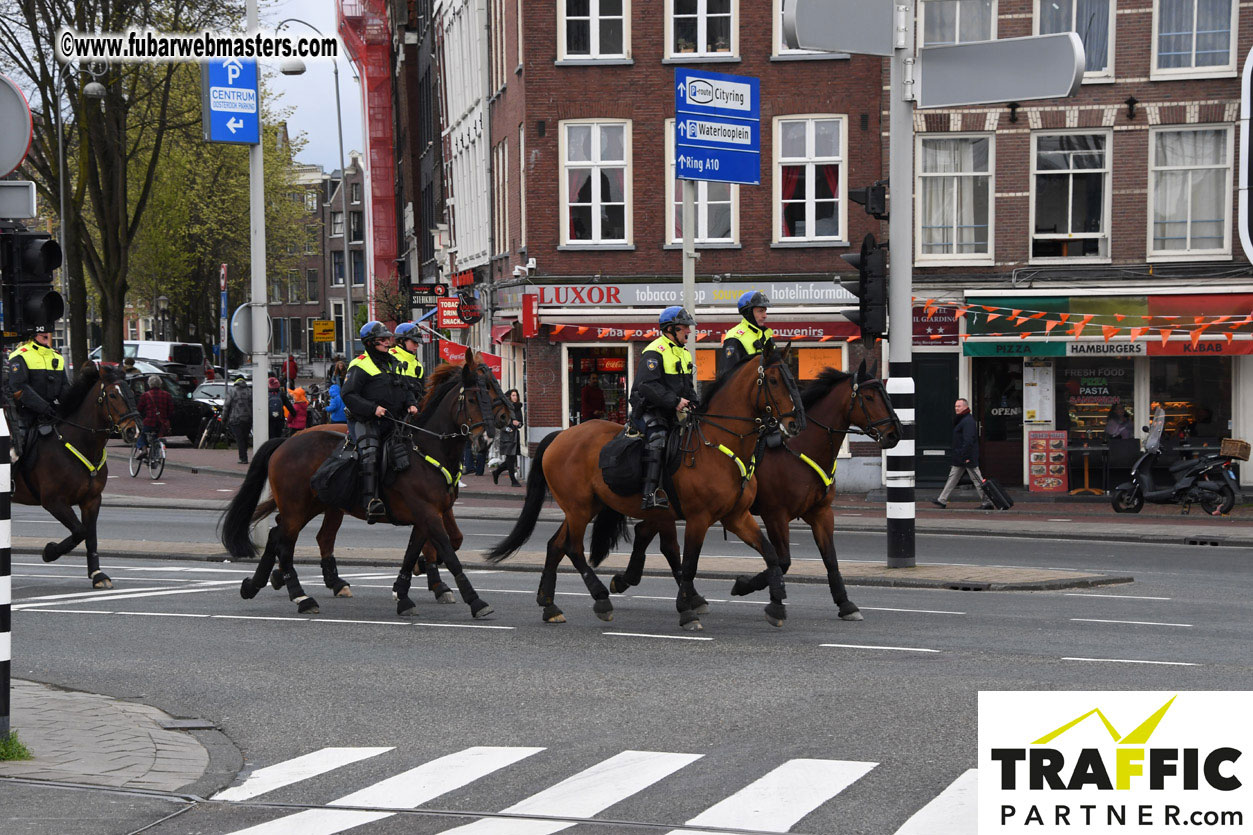 Kings Day in Amsterdam