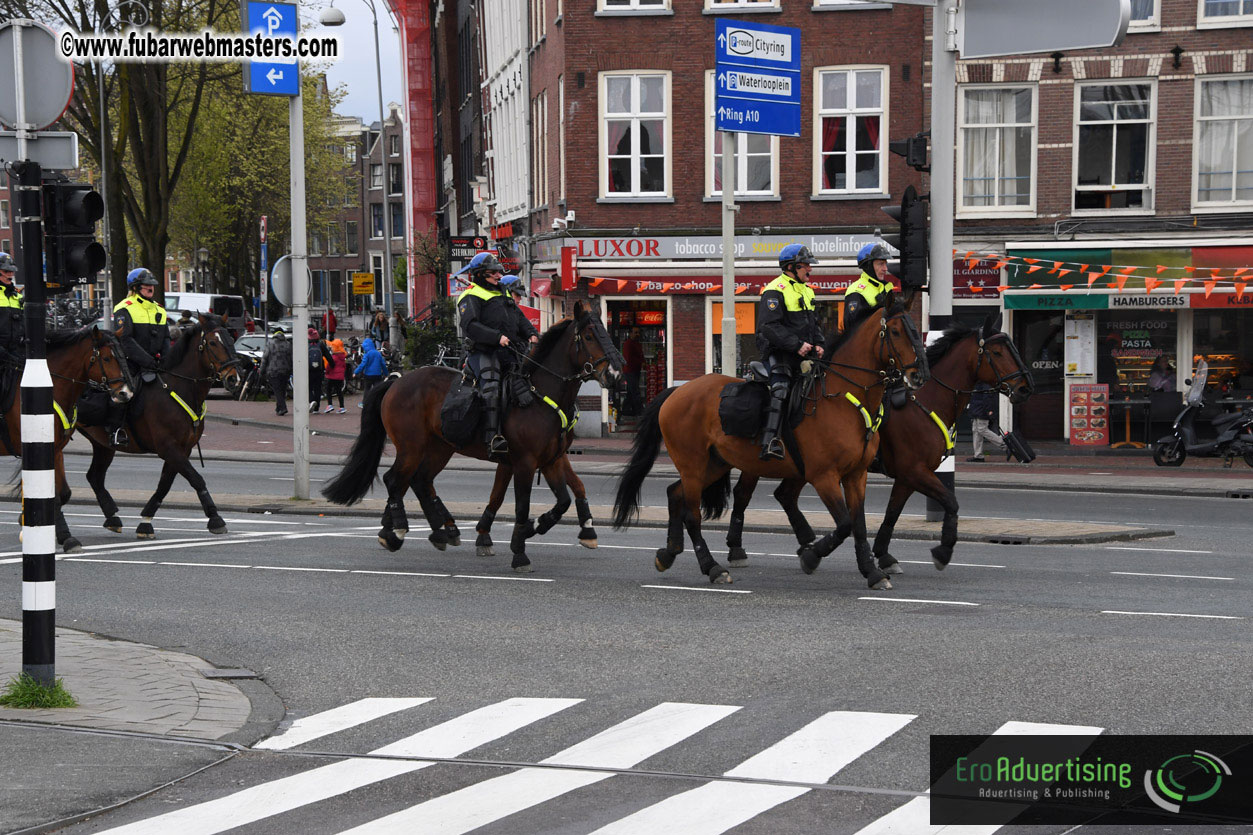 Kings Day in Amsterdam