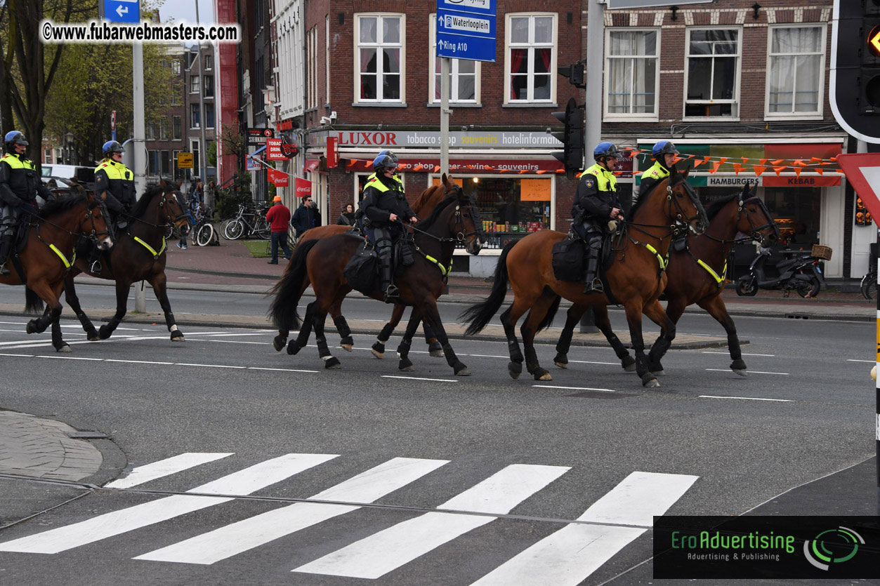 Kings Day in Amsterdam