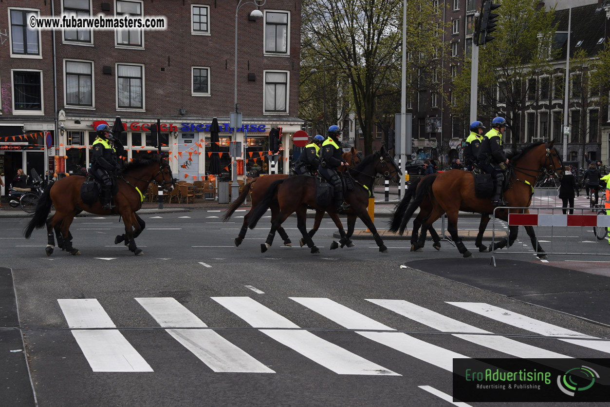 Kings Day in Amsterdam