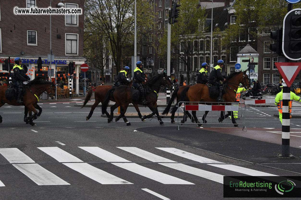 Kings Day in Amsterdam