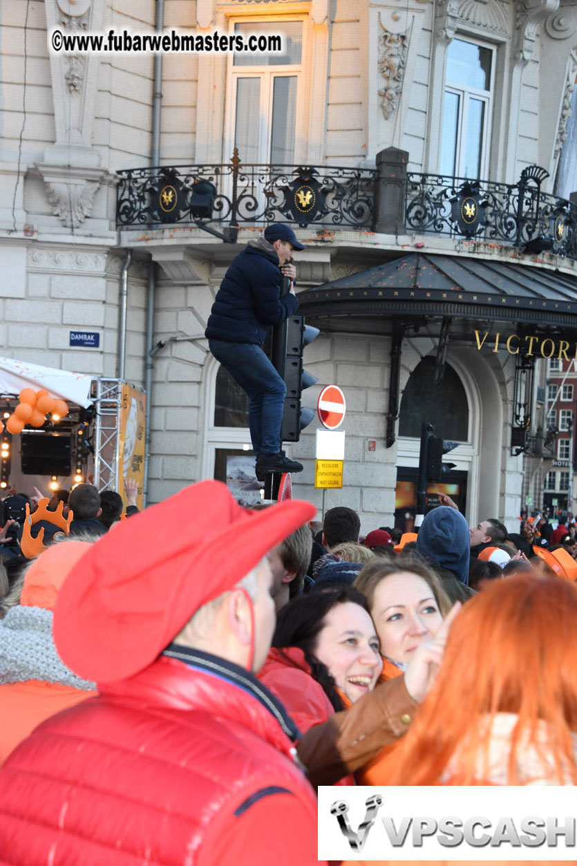 Kings Day in Amsterdam