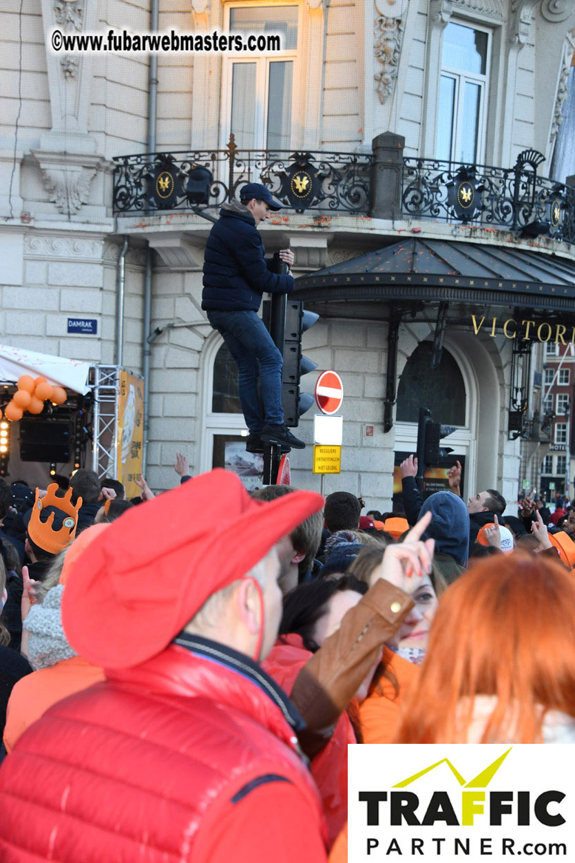 Kings Day in Amsterdam