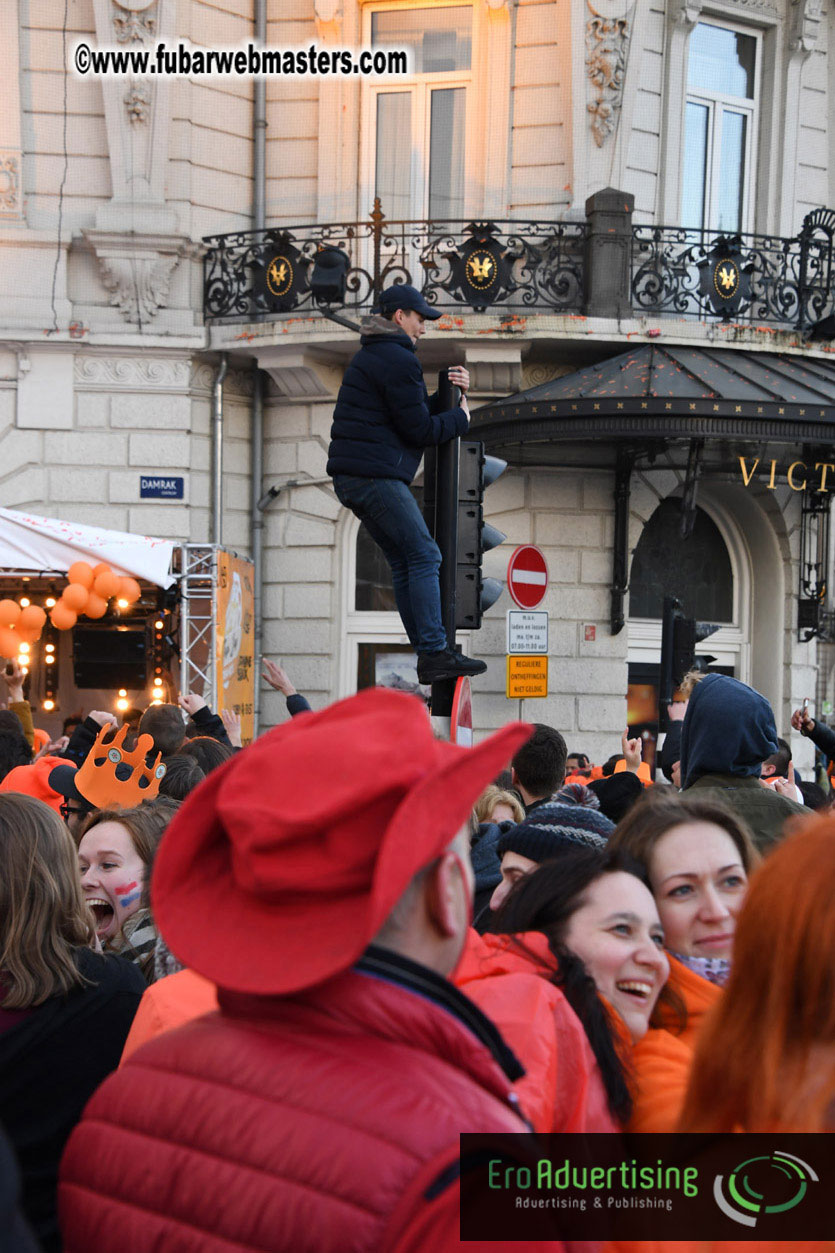 Kings Day in Amsterdam