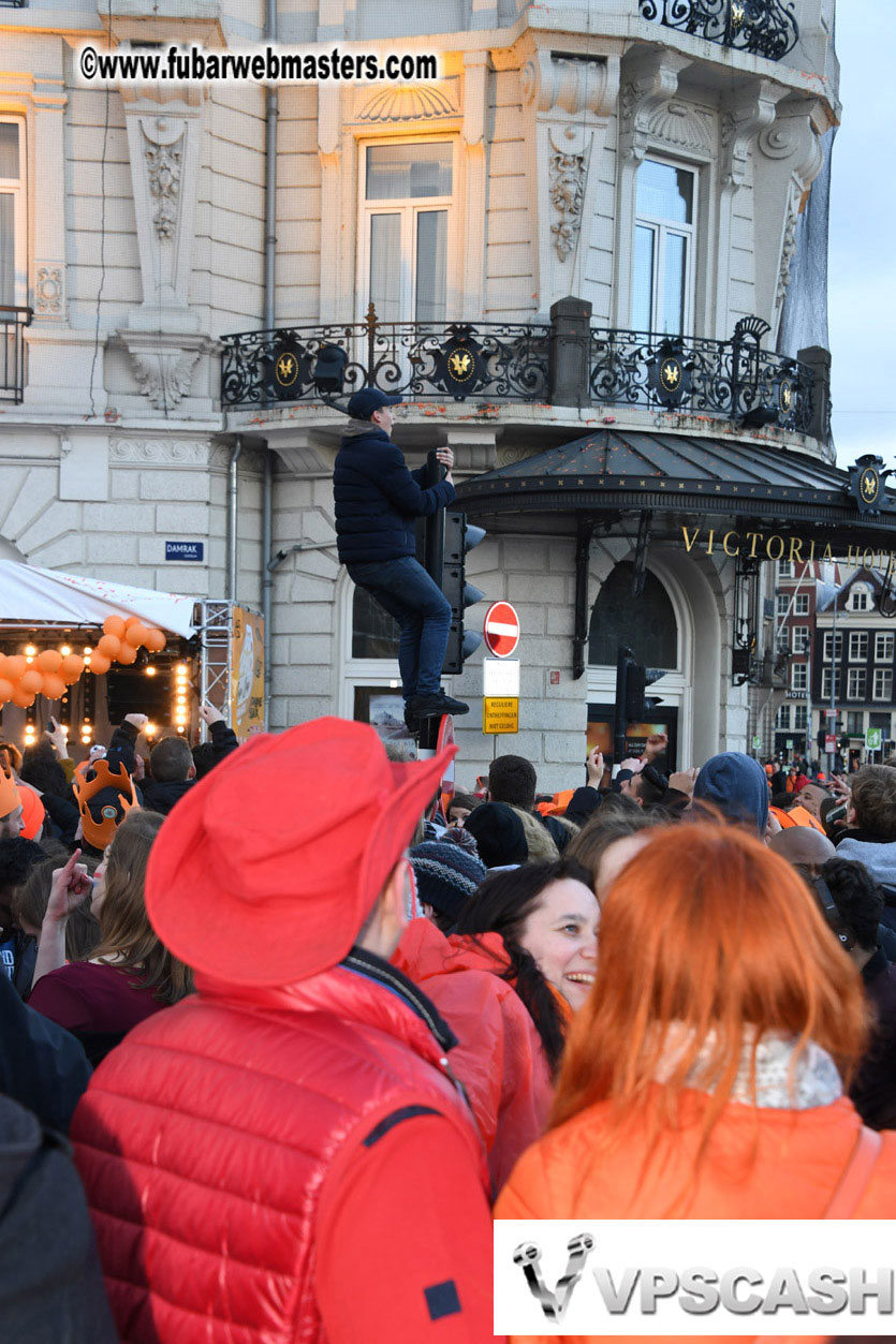 Kings Day in Amsterdam