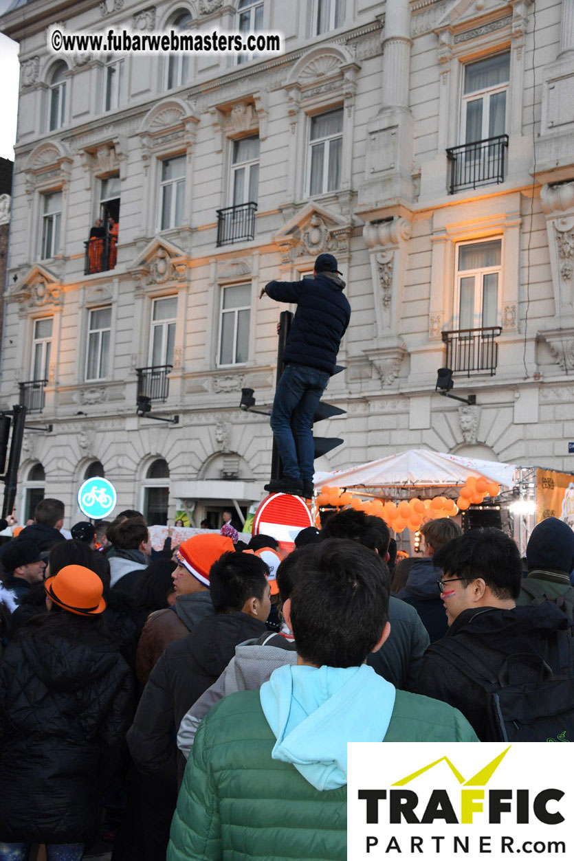 Kings Day in Amsterdam