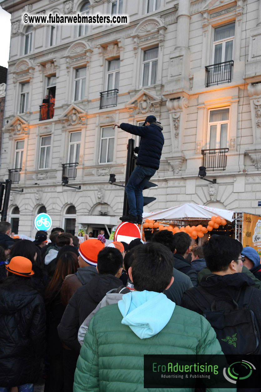 Kings Day in Amsterdam