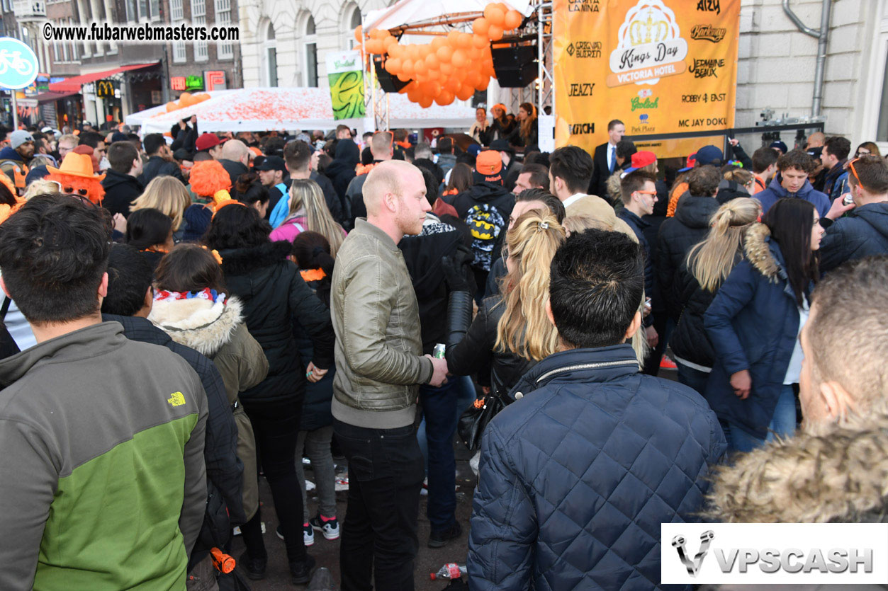 Kings Day in Amsterdam