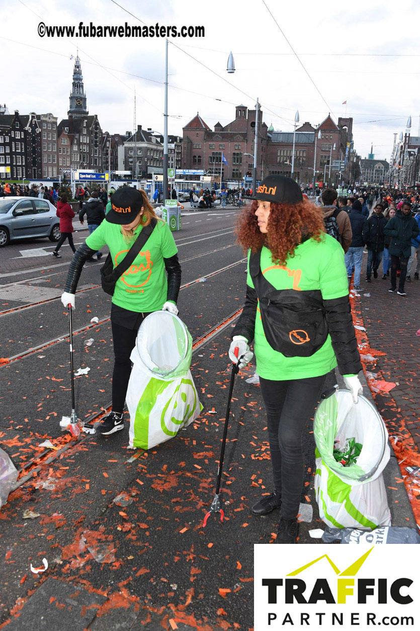 Kings Day in Amsterdam