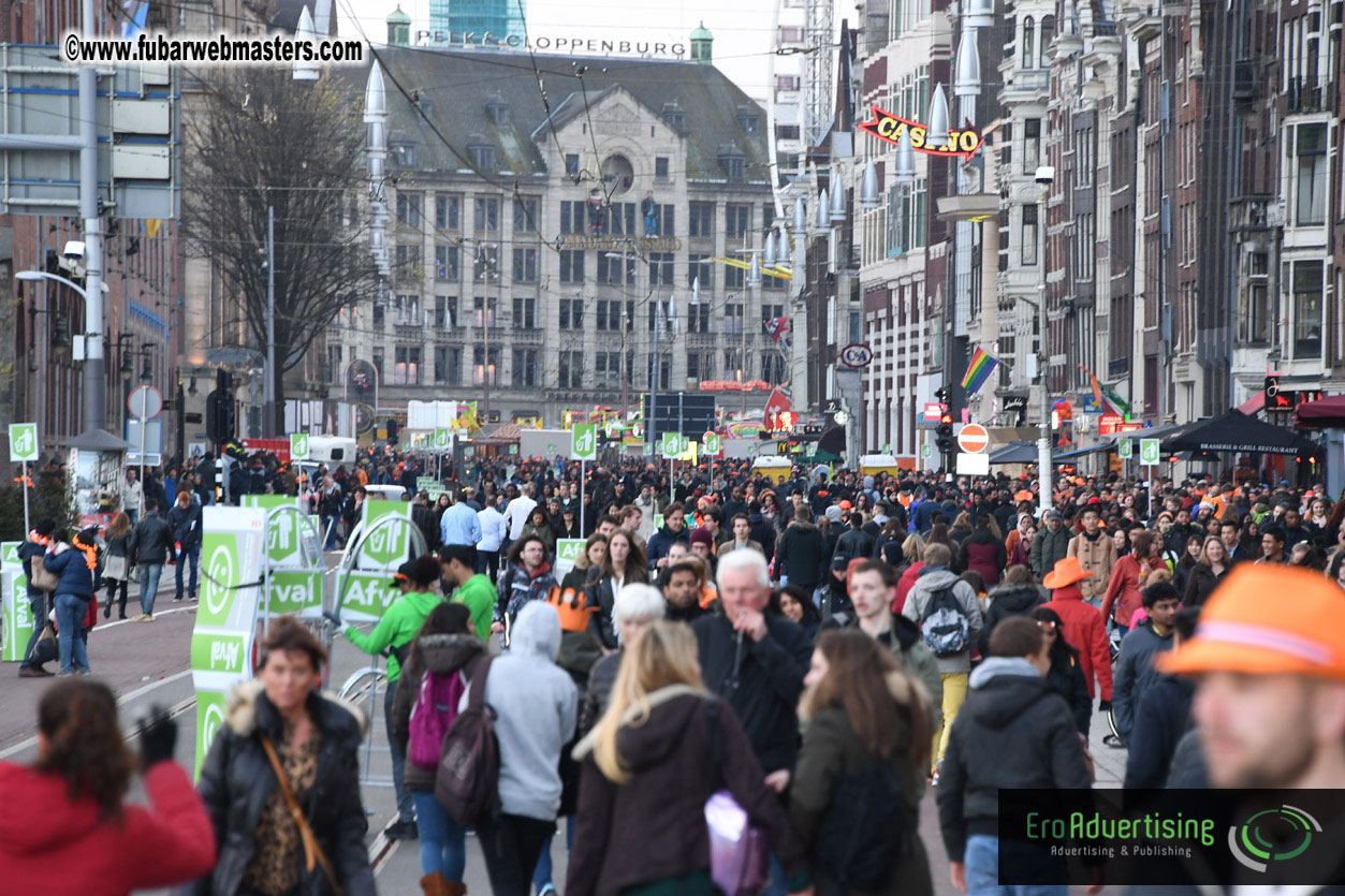 Kings Day in Amsterdam