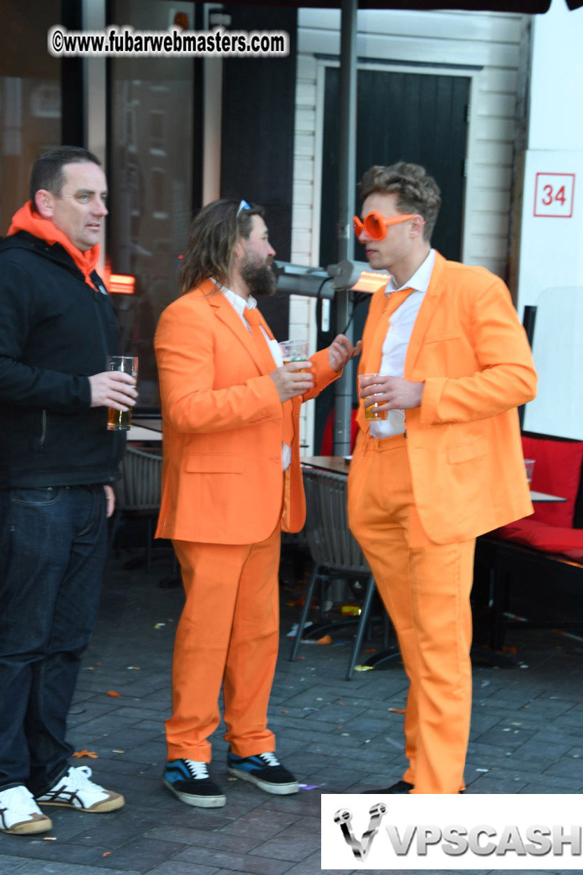 Kings Day in Amsterdam