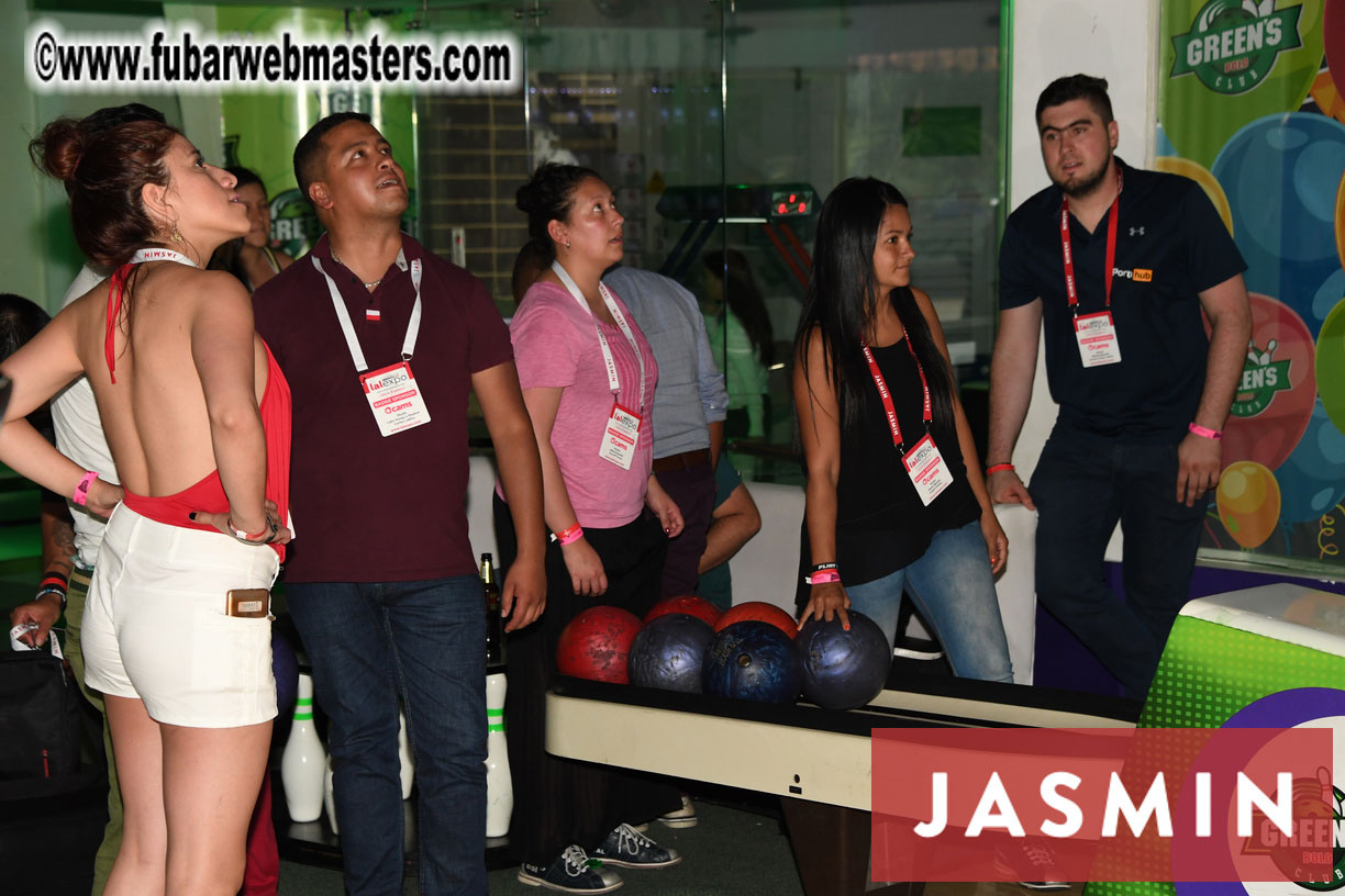 Bowling networking party 