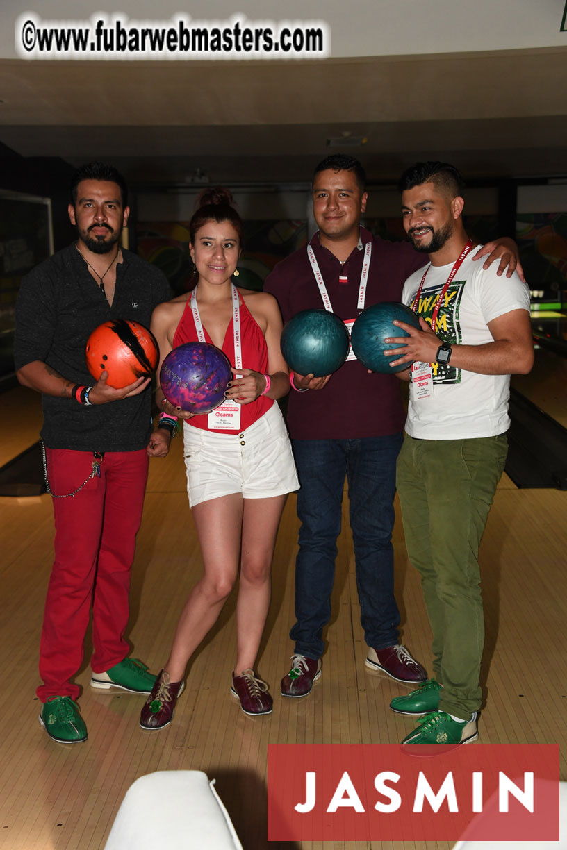 Bowling networking party 