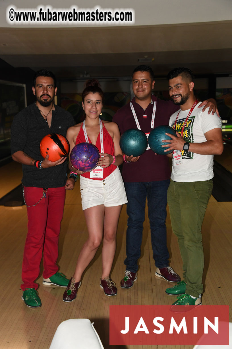 Bowling networking party 