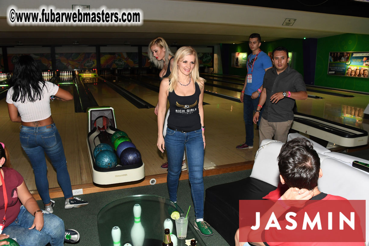 Bowling networking party 