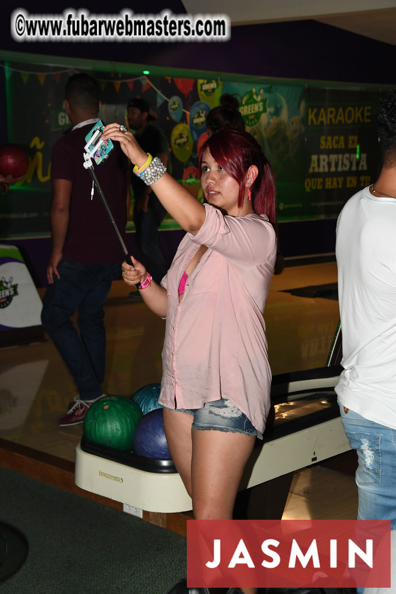Bowling networking party 