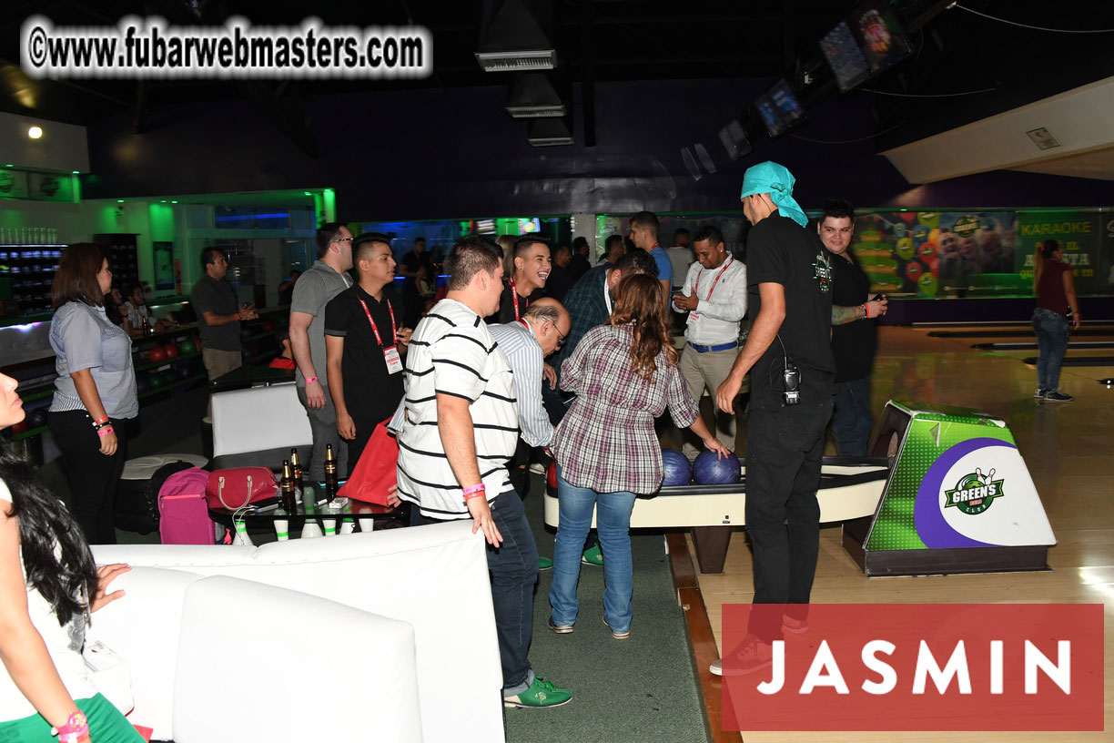 Bowling networking party 