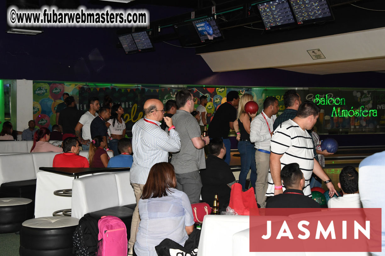 Bowling networking party 