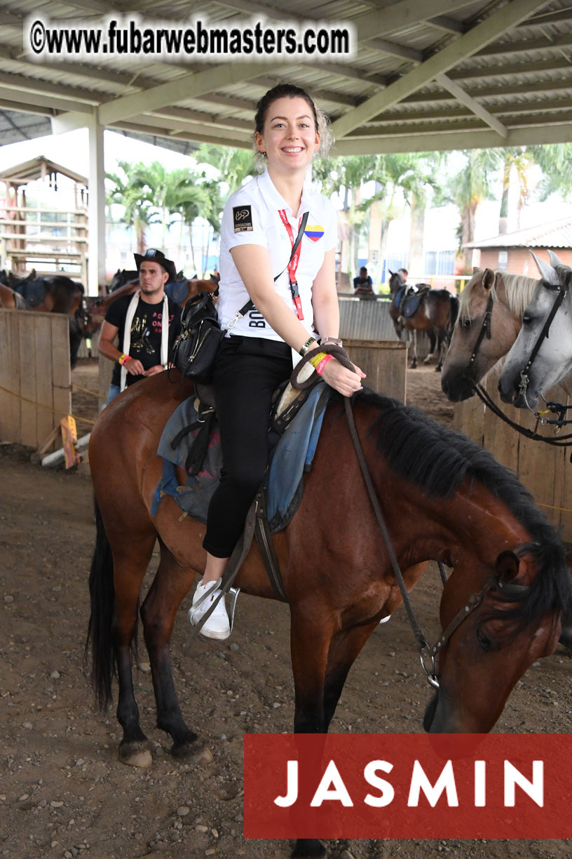 Colunbian Style Horseback Riding Tour