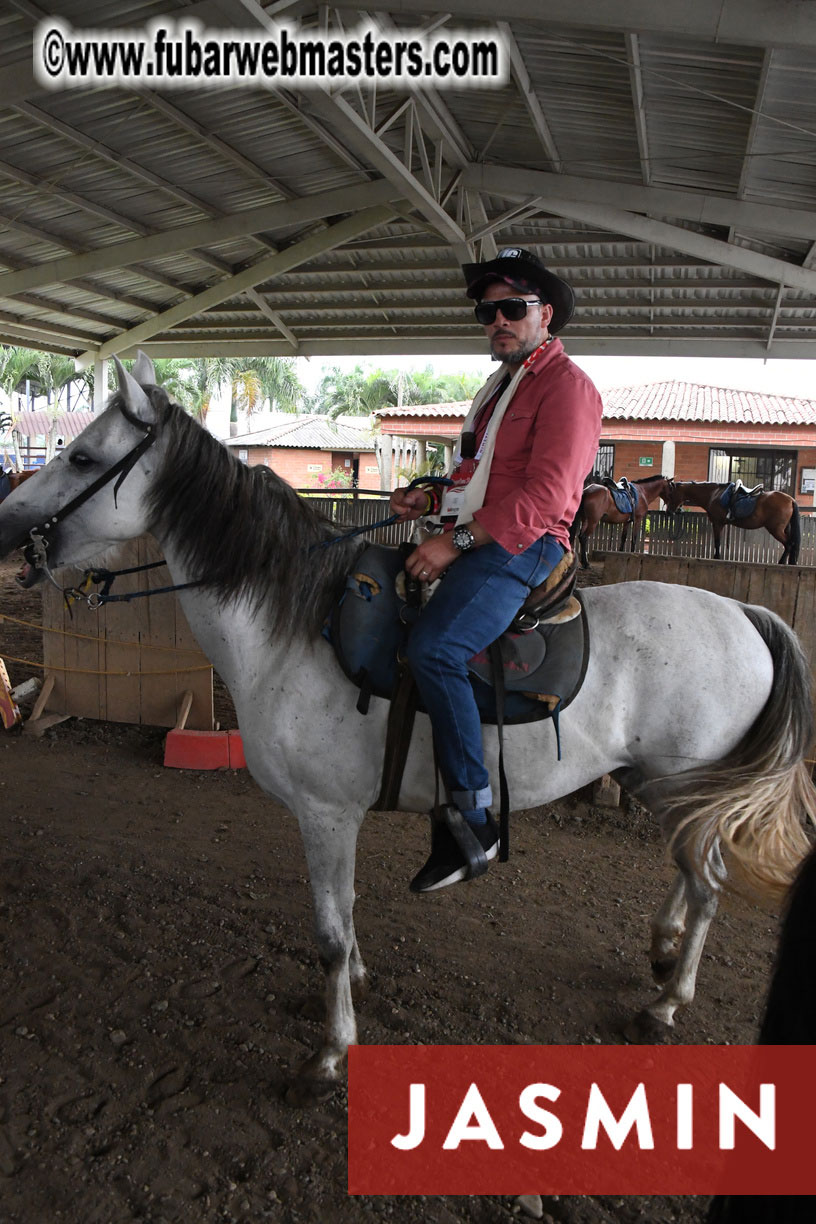 Colunbian Style Horseback Riding Tour