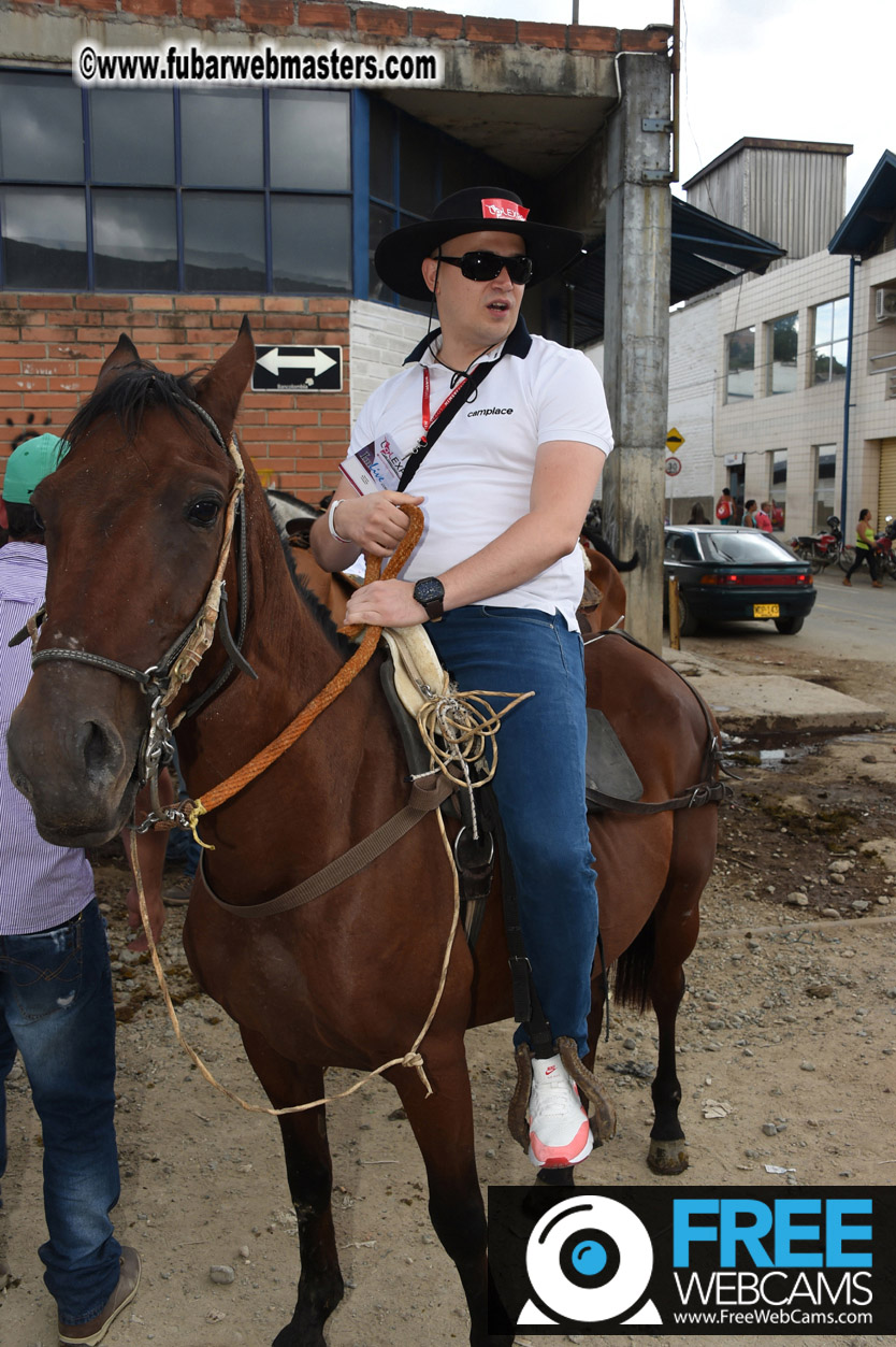 Horseback Riding Colombian style tour