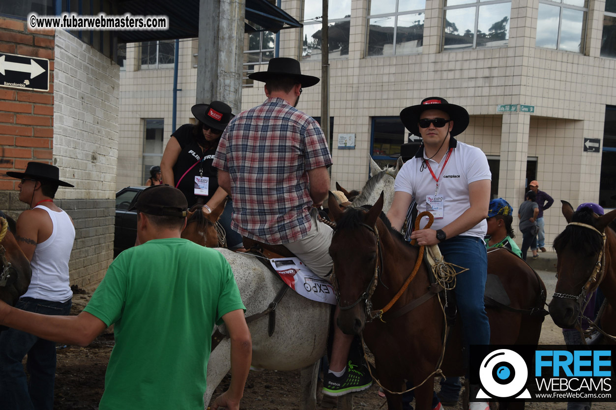 Horseback Riding Colombian style tour