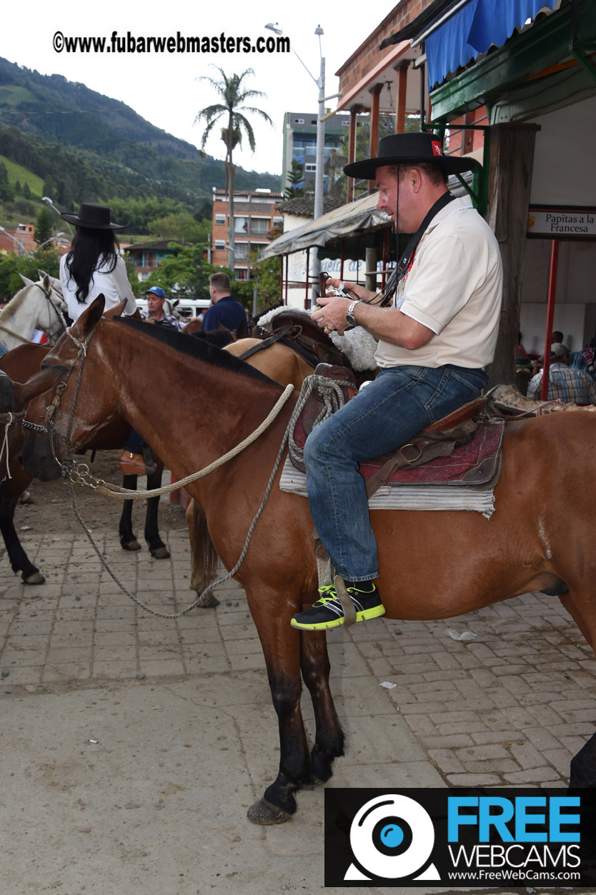 Horseback Riding Colombian style tour