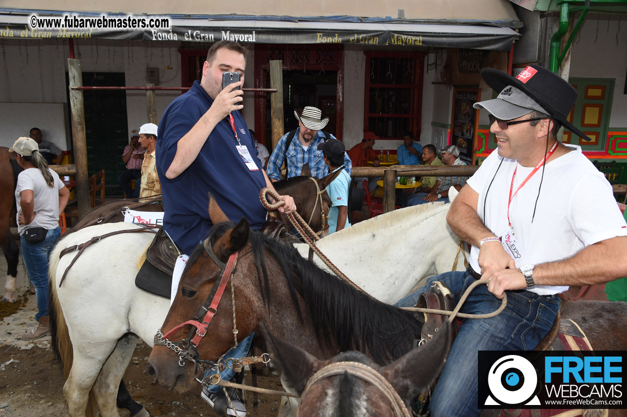 Horseback Riding Colombian style tour