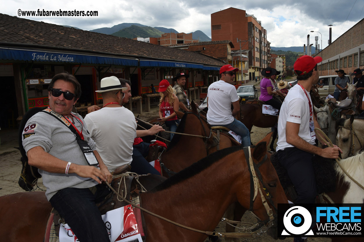 Horseback Riding Colombian style tour