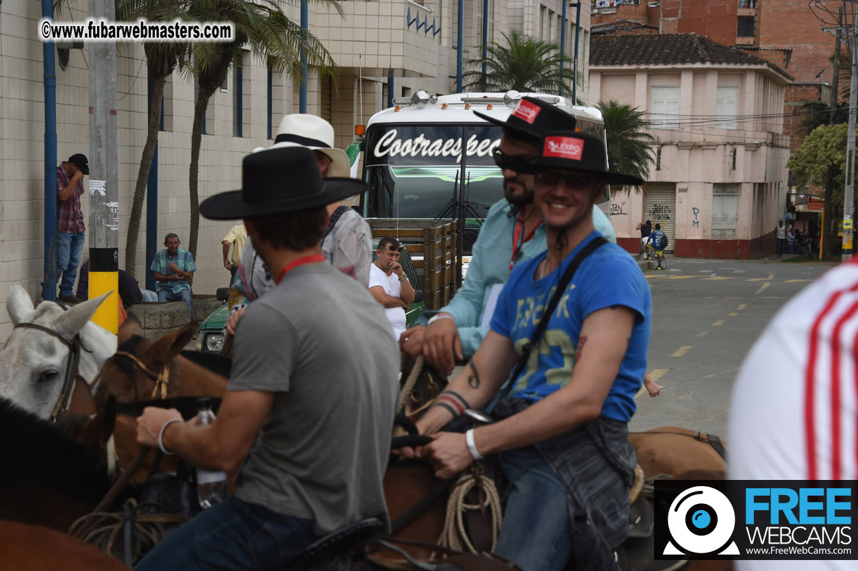 Horseback Riding Colombian style tour