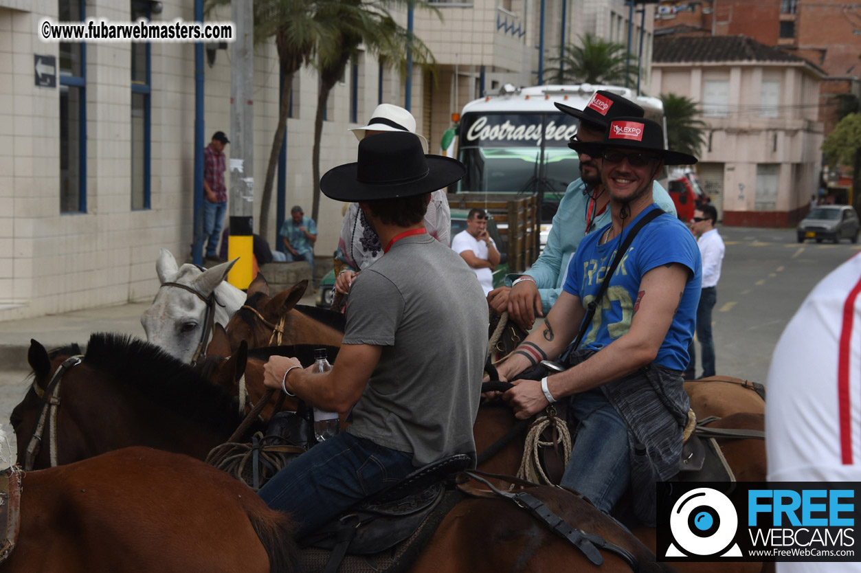 Horseback Riding Colombian style tour