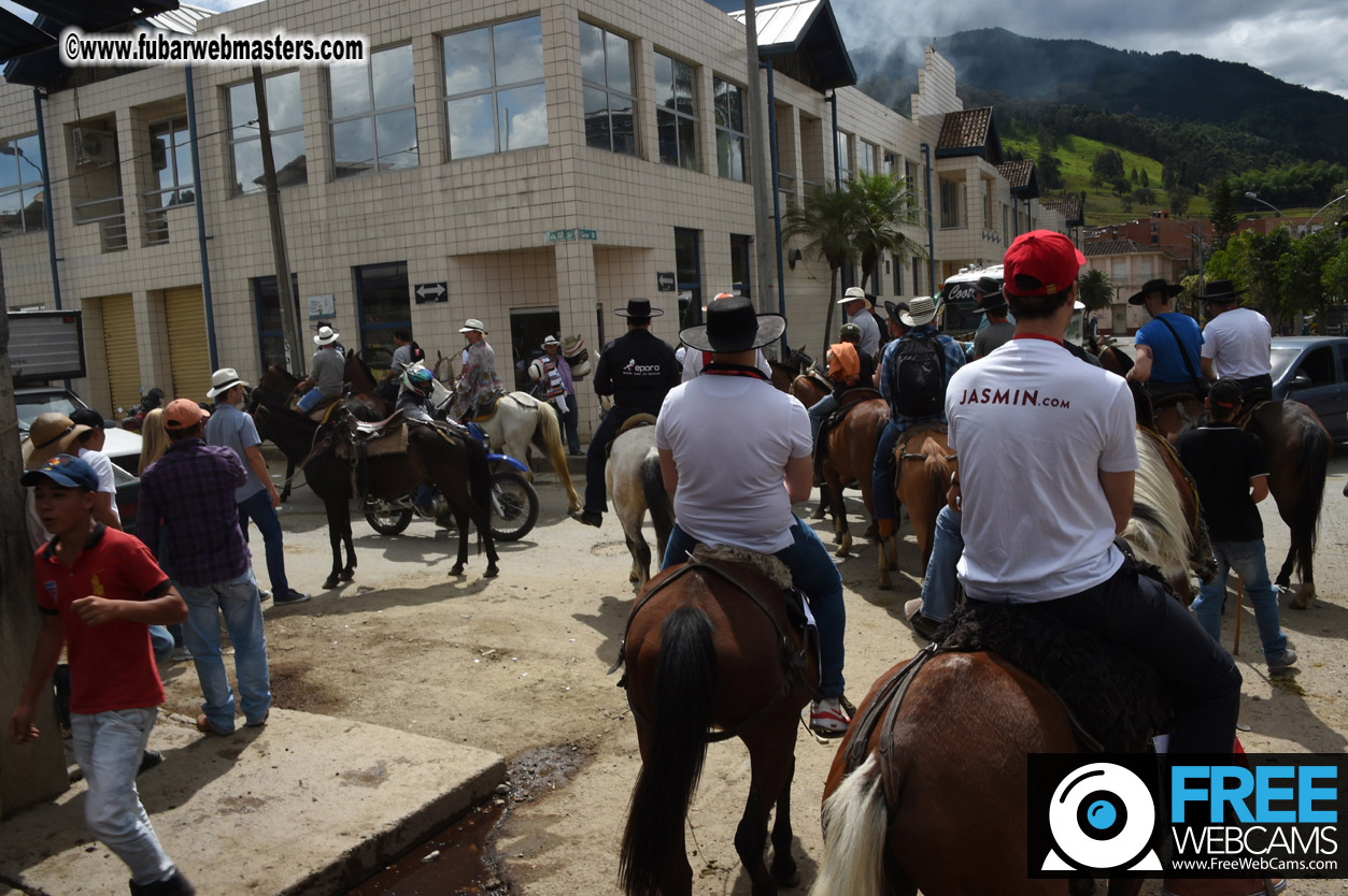 Horseback Riding Colombian style tour