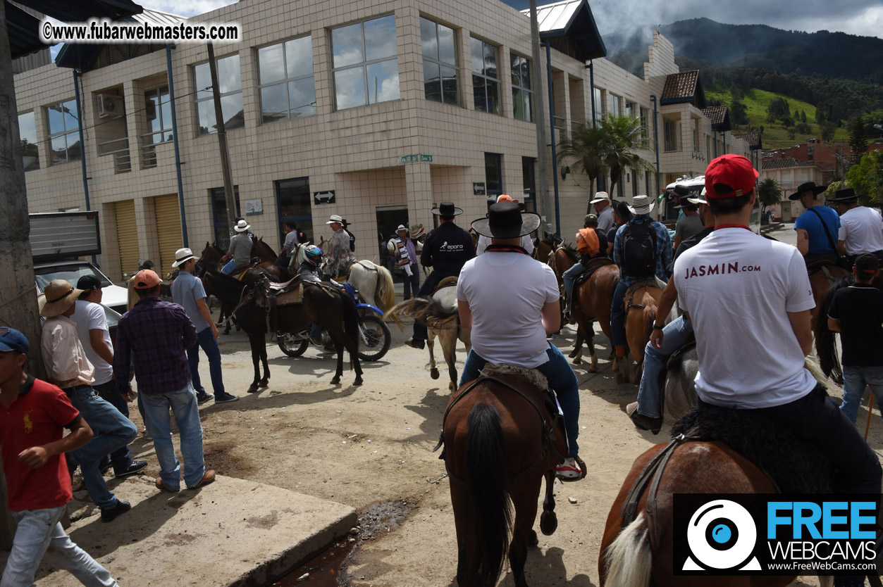 Horseback Riding Colombian style tour