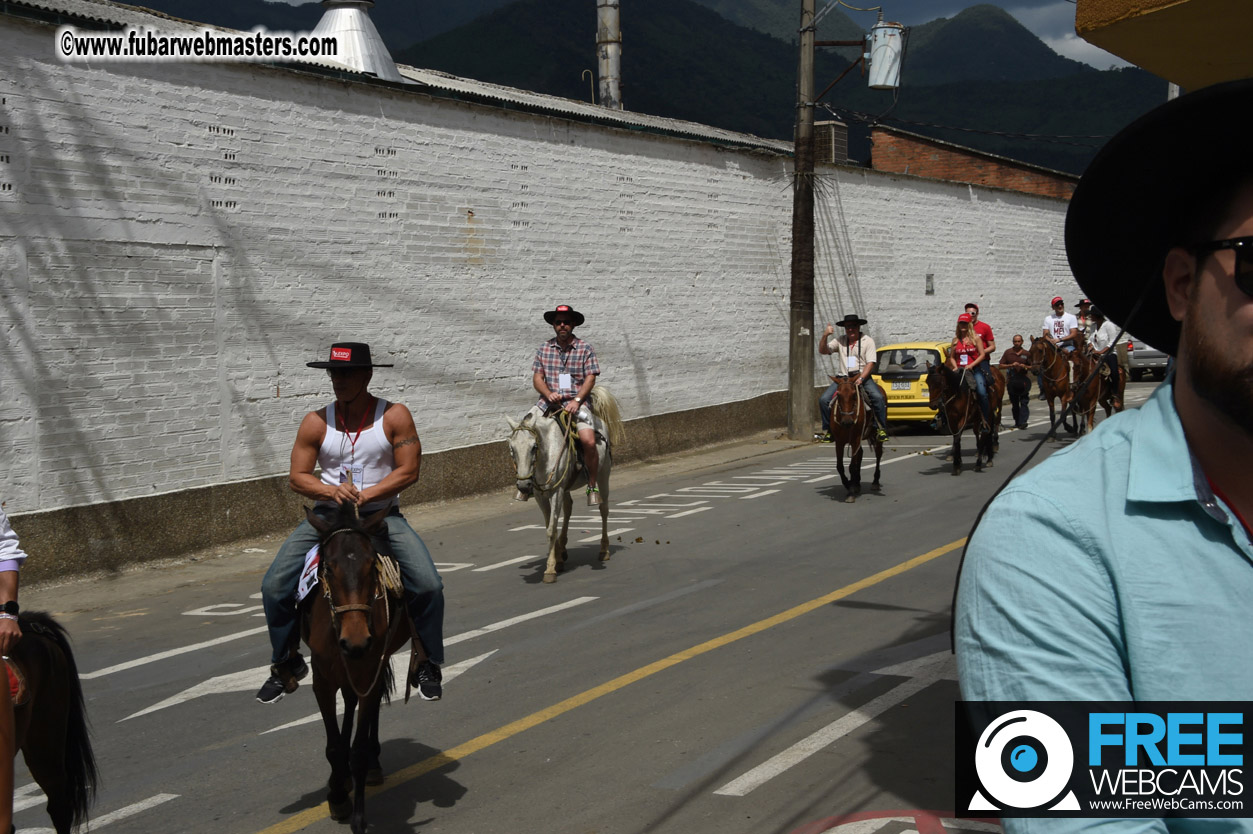 Horseback Riding Colombian style tour