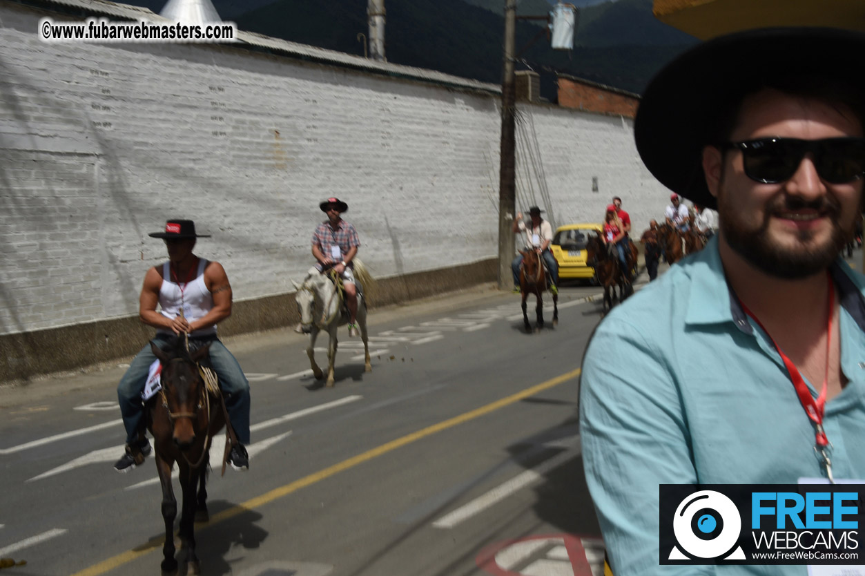 Horseback Riding Colombian style tour