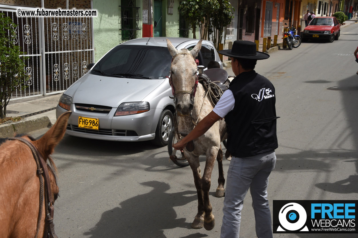 Horseback Riding Colombian style tour