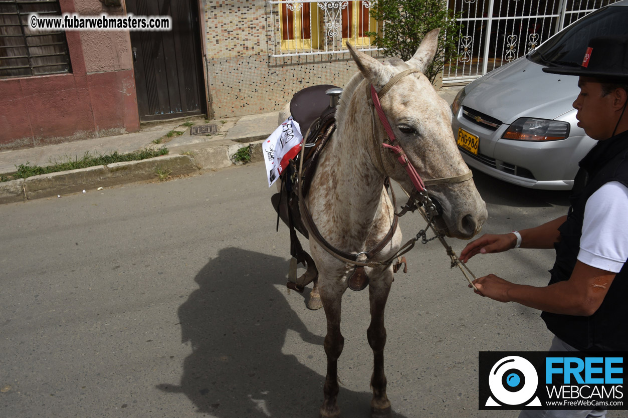 Horseback Riding Colombian style tour