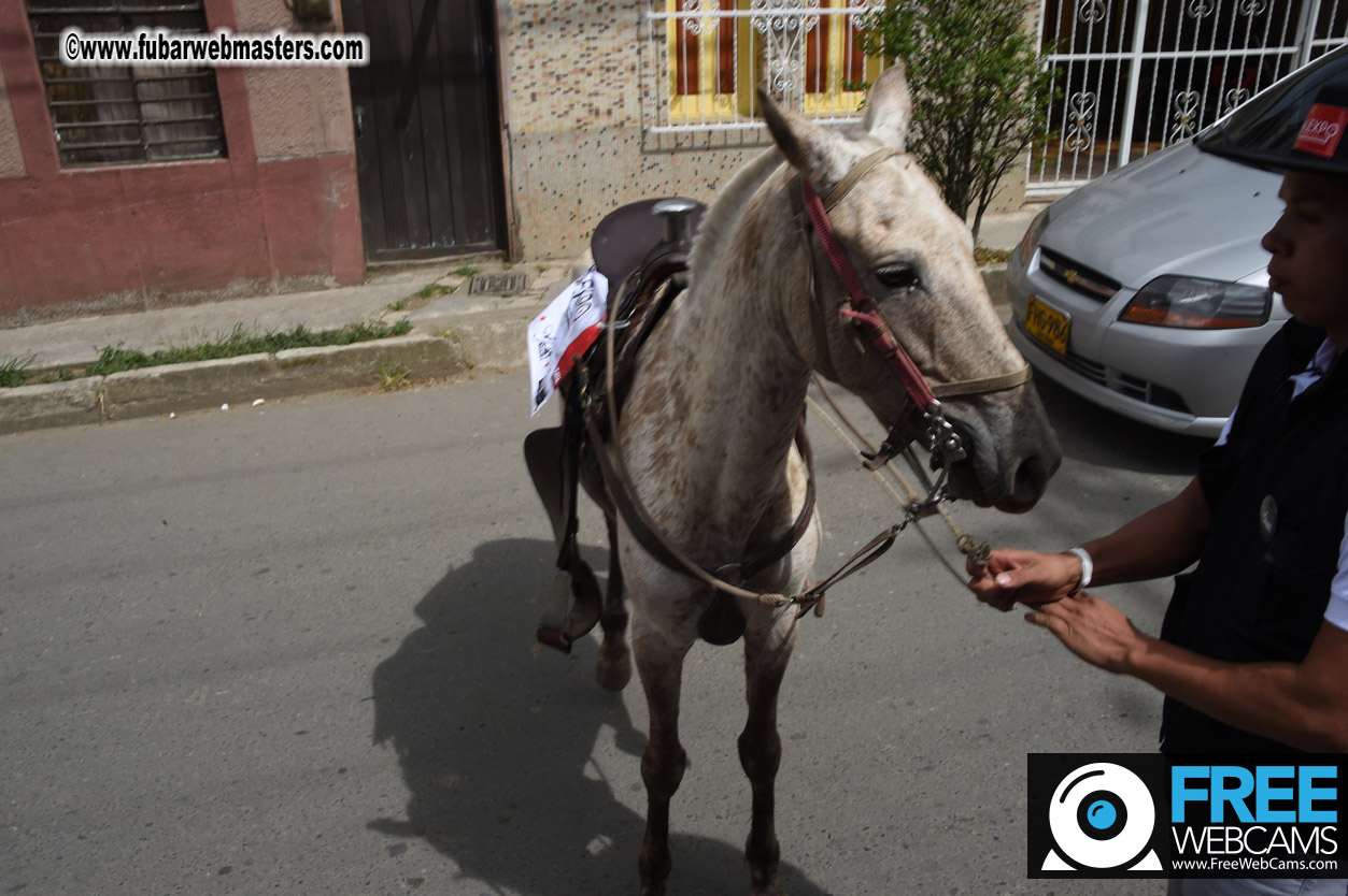 Horseback Riding Colombian style tour