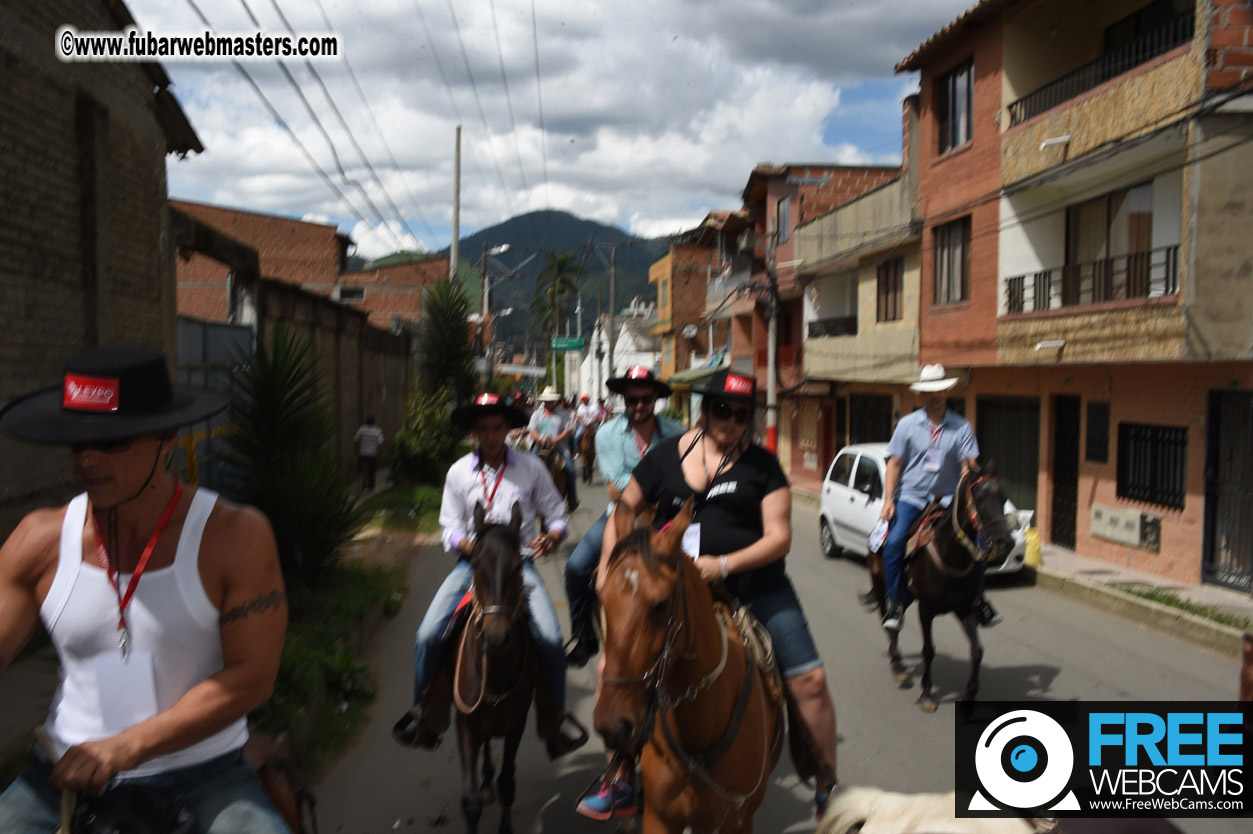 Horseback Riding Colombian style tour