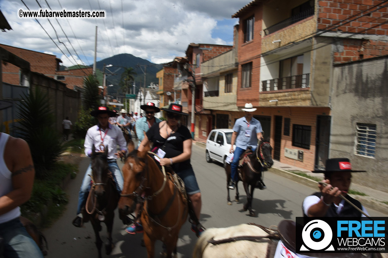 Horseback Riding Colombian style tour