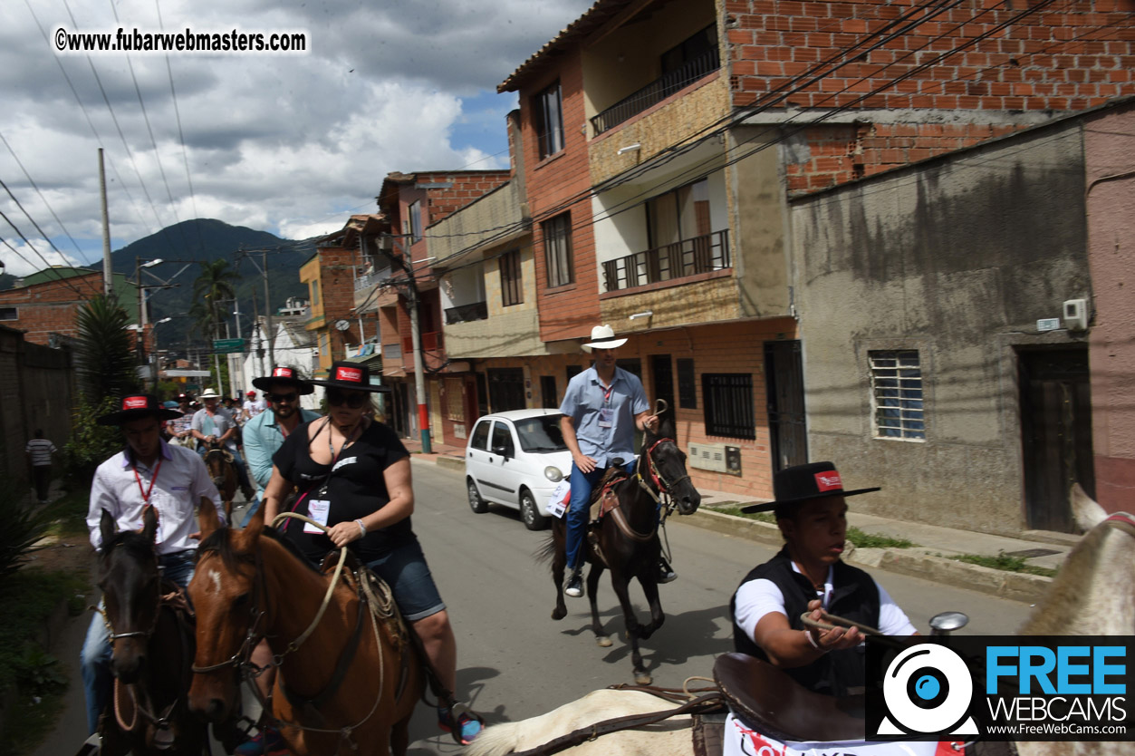 Horseback Riding Colombian style tour