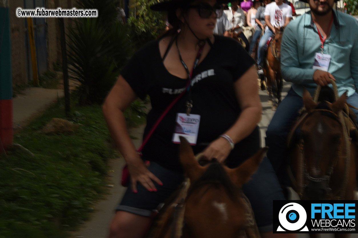 Horseback Riding Colombian style tour