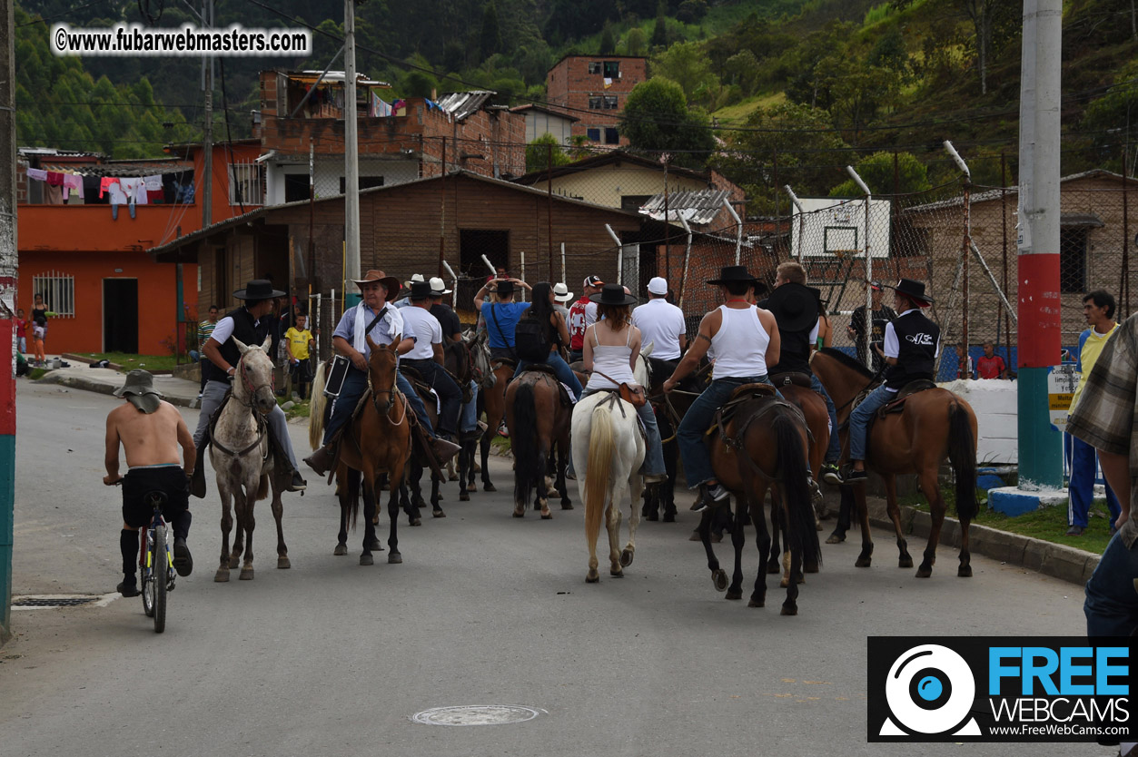 Horseback Riding Colombian style tour