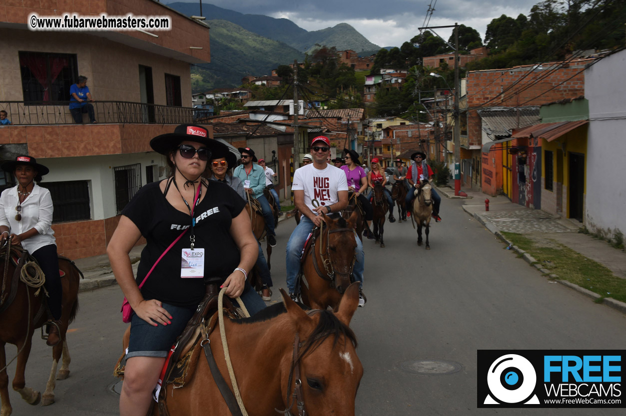 Horseback Riding Colombian style tour