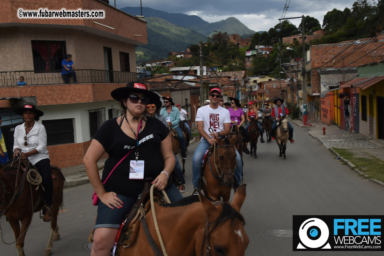 Horseback Riding Colombian style tour