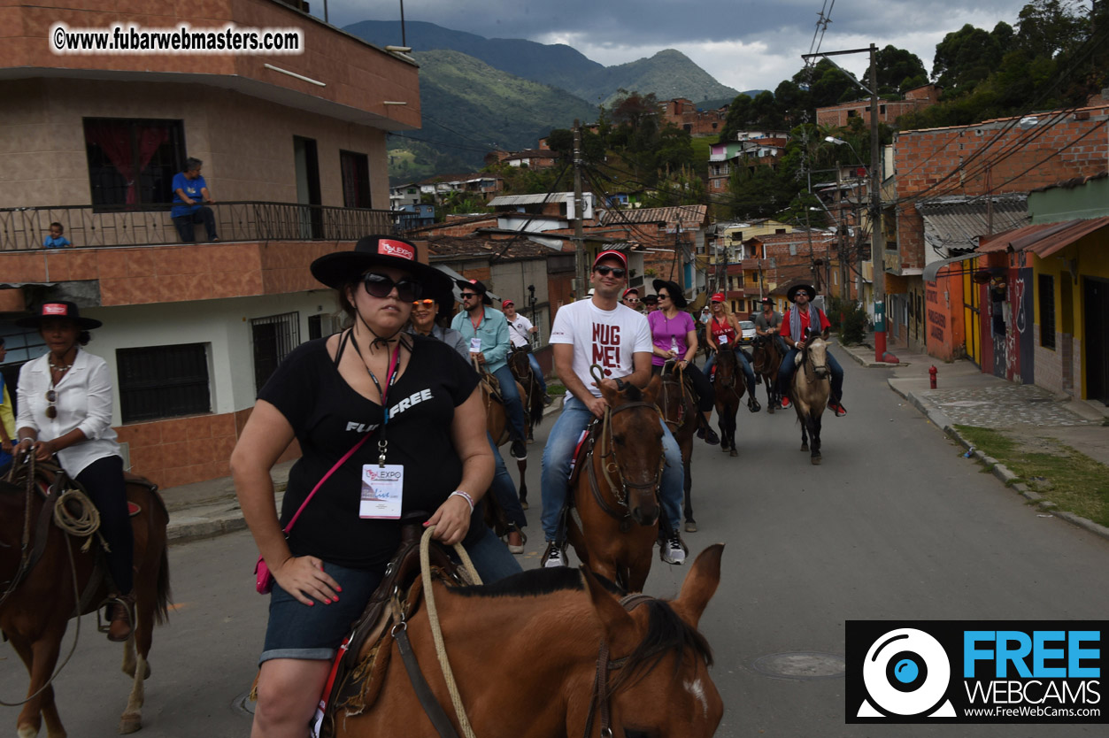 Horseback Riding Colombian style tour