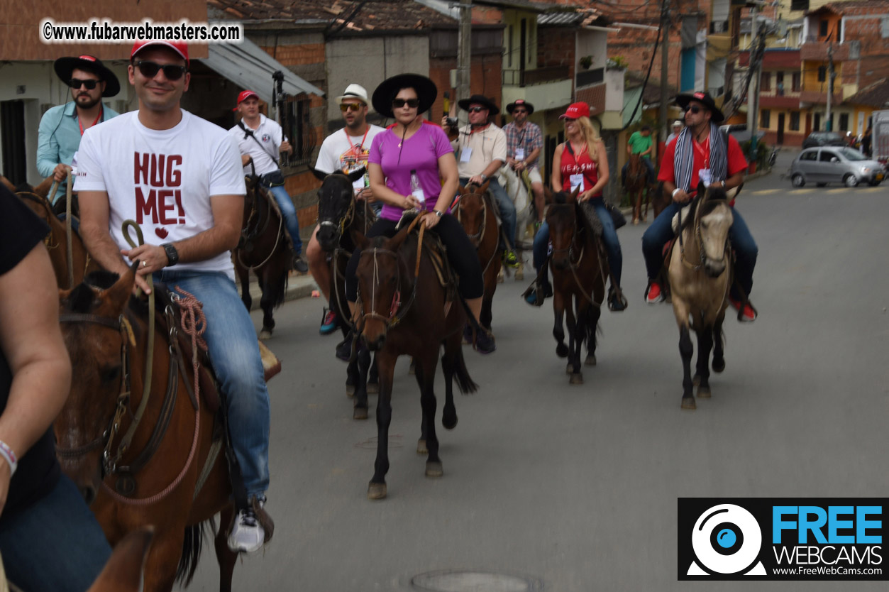 Horseback Riding Colombian style tour