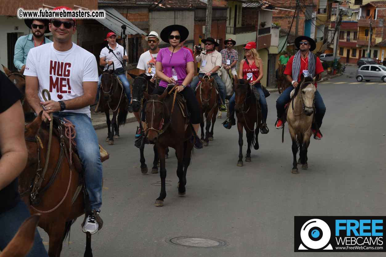 Horseback Riding Colombian style tour