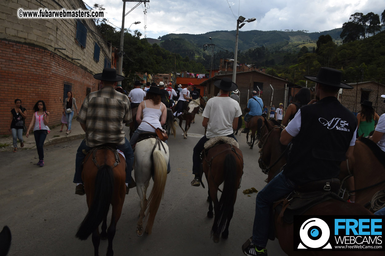 Horseback Riding Colombian style tour