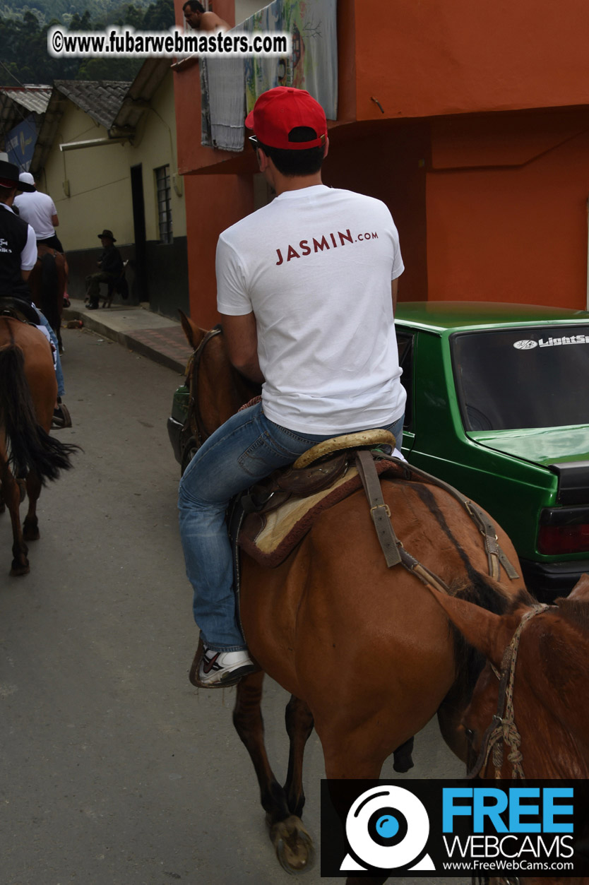 Horseback Riding Colombian style tour